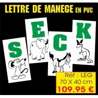 Réf. ALEG - Lettre de manège enfants 